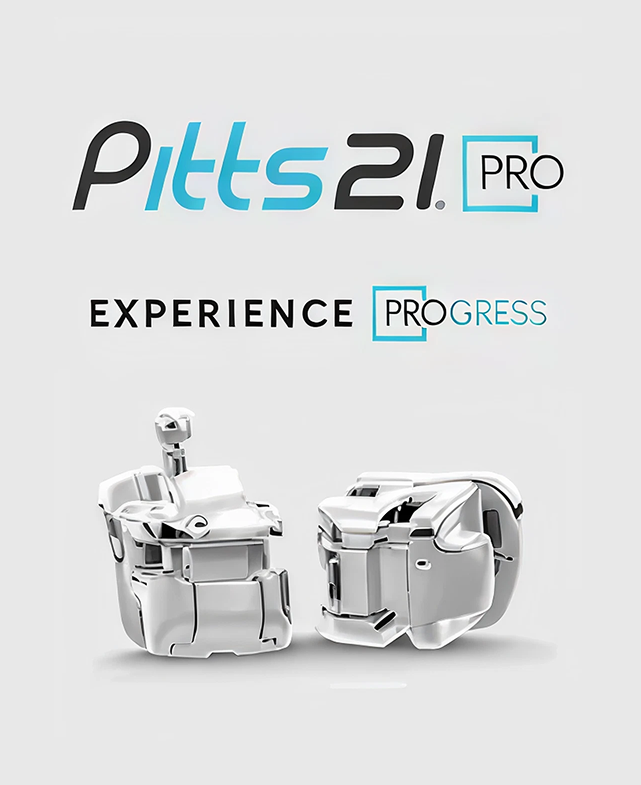 Logo for Pitts21 Pro featuring sleek, modern design elements, accompanied by the tagline "Experience Progress."